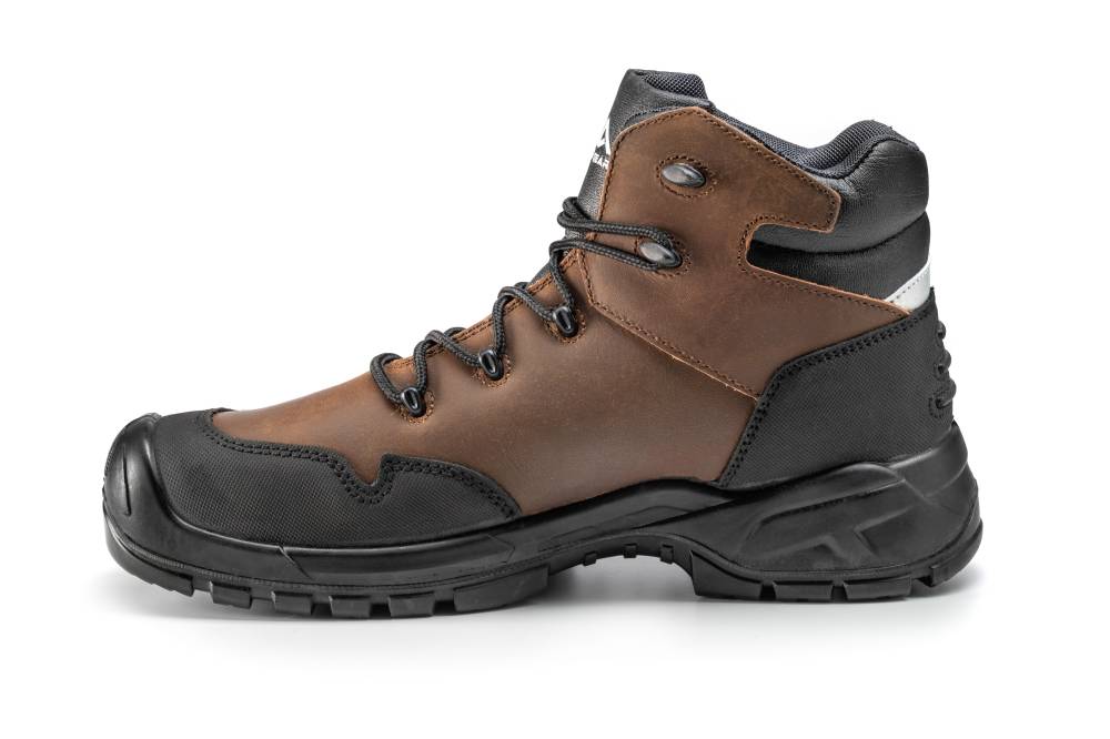 ΜΠΟΤΑΚΙ ΑΣΦΑΛΕΙΑΣ A-FORCE HIGH BROWN 