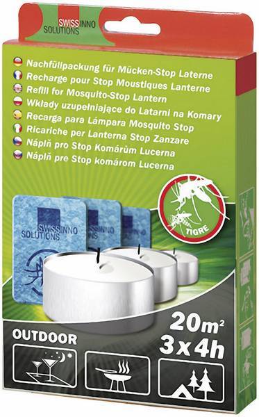 MOSQUITO STOP REFILLS 12 H, SHELF DISPLAY