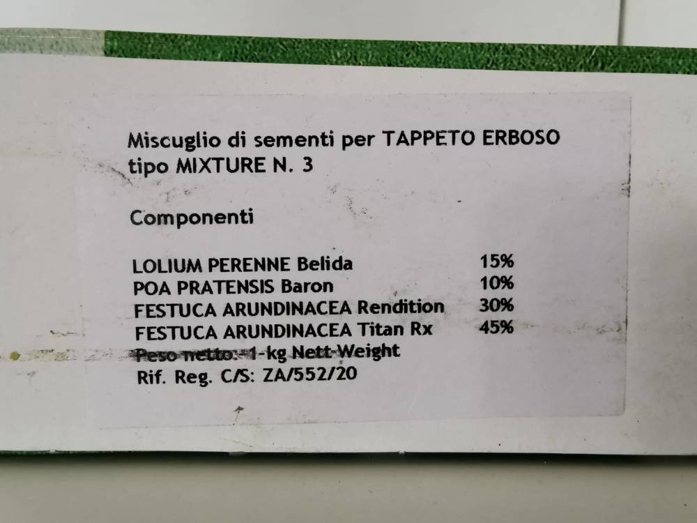 GRASS MIXTURE N.3