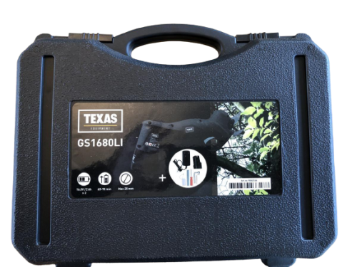 BATTERY PRUNER GS 1680LI - 2 BATTERIES PLASTIC BOX