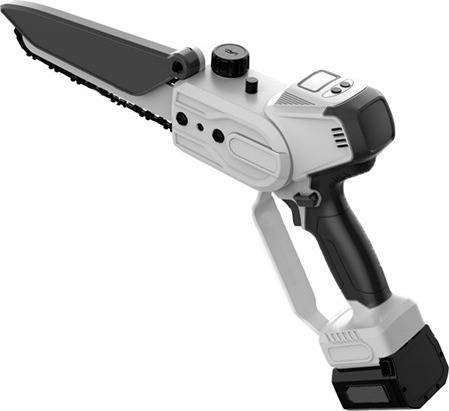 ELECTRONIC CHAINSAW KVS6000 - WITH 2 BATTERIES & PLASTIC CARRYING CASE