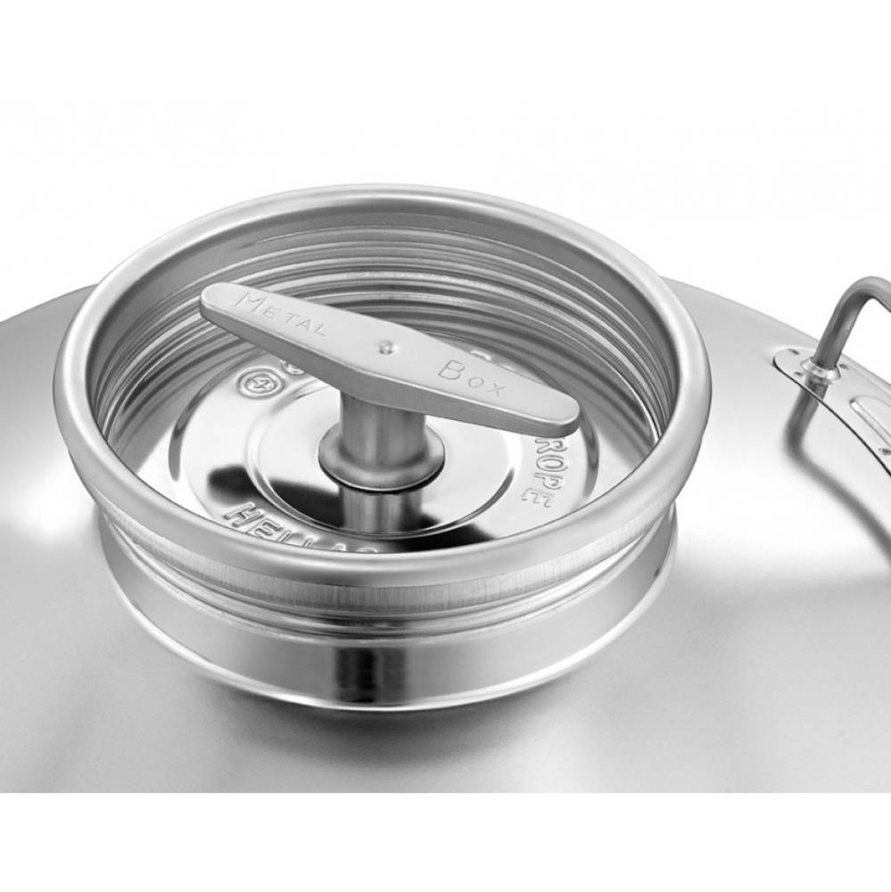 STAINLESS STEEL CONTAINER  25L WITH SCREW-TOP LID